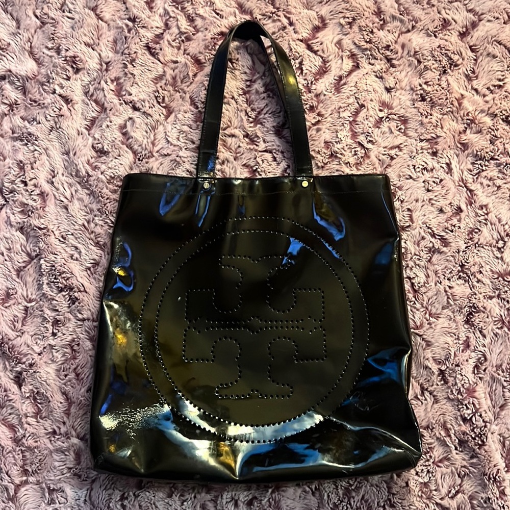 Tory Burch vinyl bag